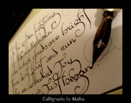 Calligraphy