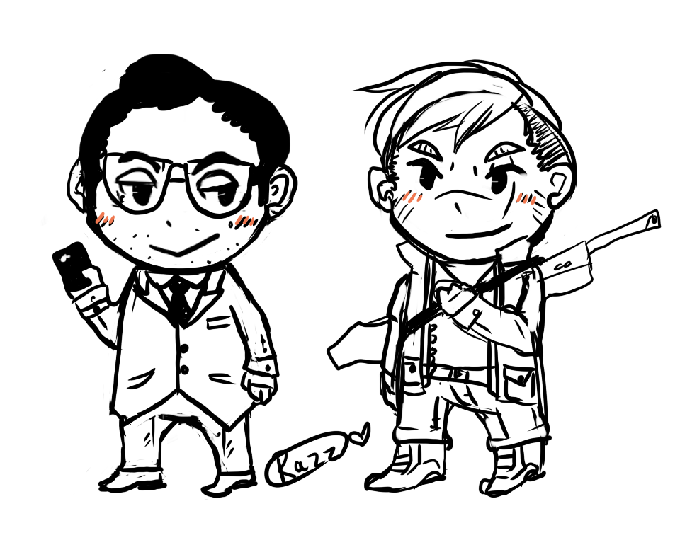 Jim Computer Chibi Jim and Seb Chibis by octofied on DeviantArt