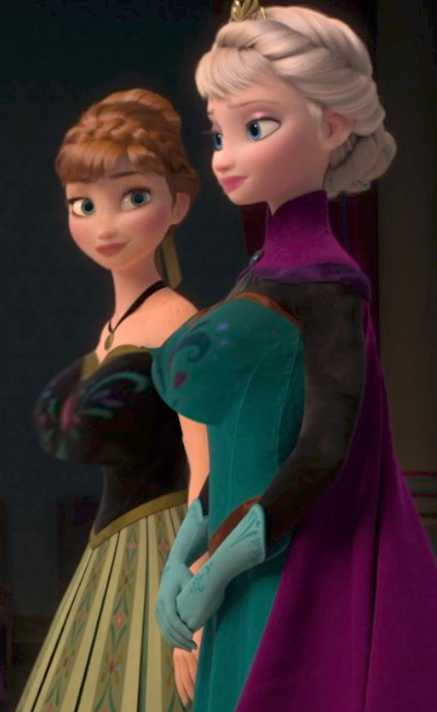 Frozen Inflation Deviantart Frozen #3 - Anna and Elsa with bigger boobs/lips by SlamDunk426 on ...