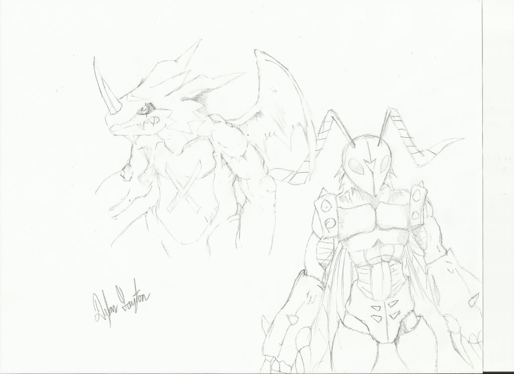 Deviantart Reference Digimon Digimon by Theeace1994 on DeviantArt