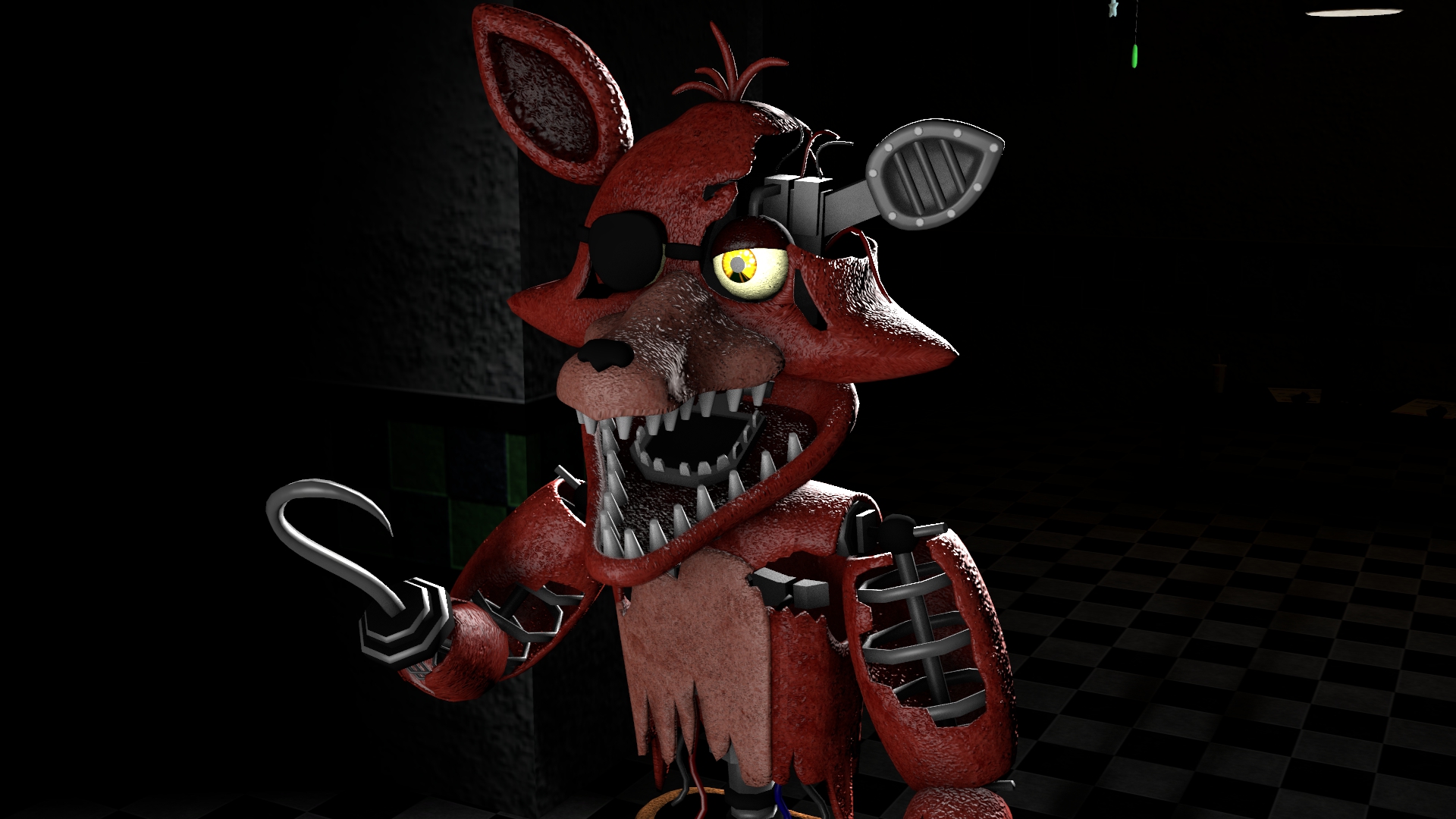 FNaF Withered Foxy  Fnaf, Foxy, Deviantart