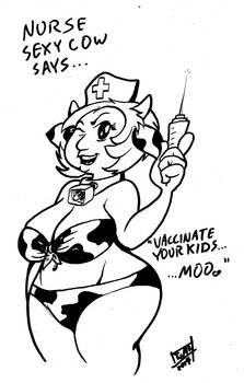 Nurse Sexy Cow