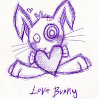 the love bunny...