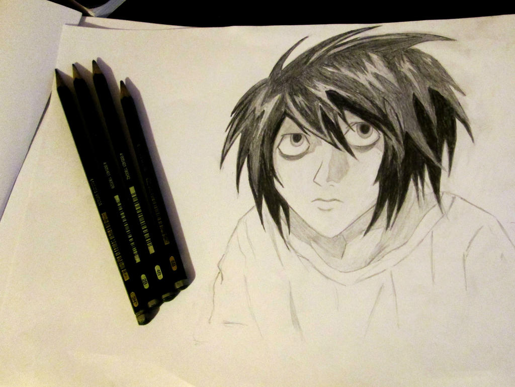 Deviantart La Note L DEATHNOTE by gate4inferno on DeviantArt
