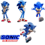 Sonic Movie artwork renders pack