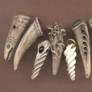 Seven More Antler Pendants