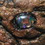 Dichroic Glass Bead