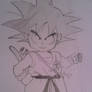 Son Goku | Traditional Drawing
