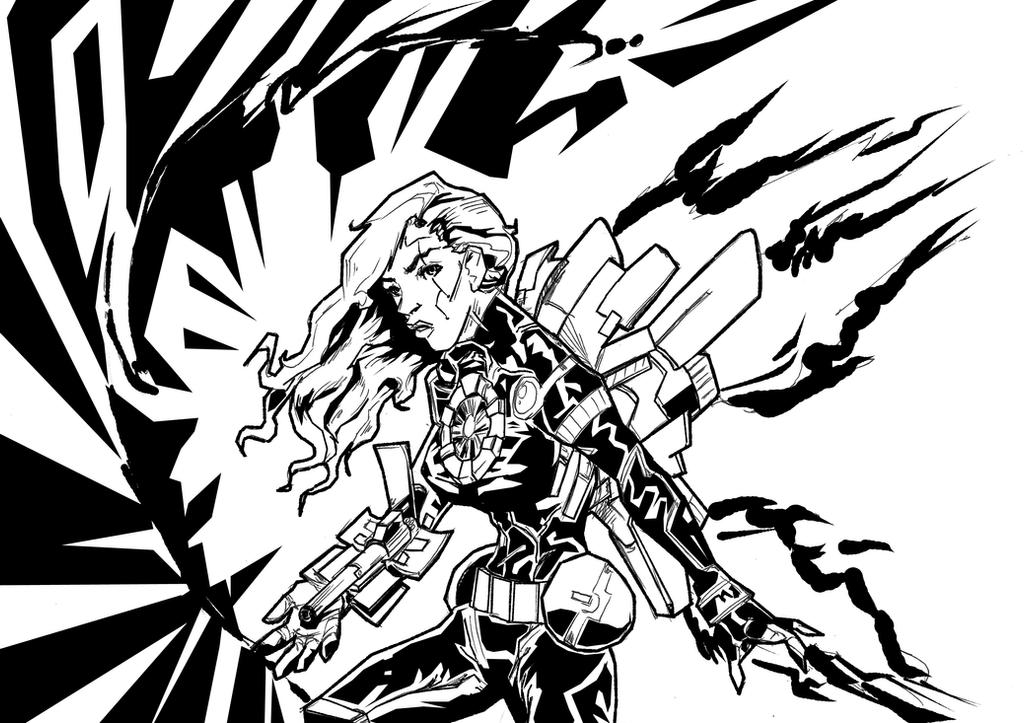 Android Lady Android lady by SnapeEscape on DeviantArt