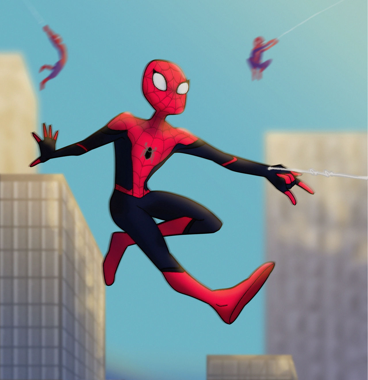 Spider Man multiverse by flocolinos on DeviantArt
