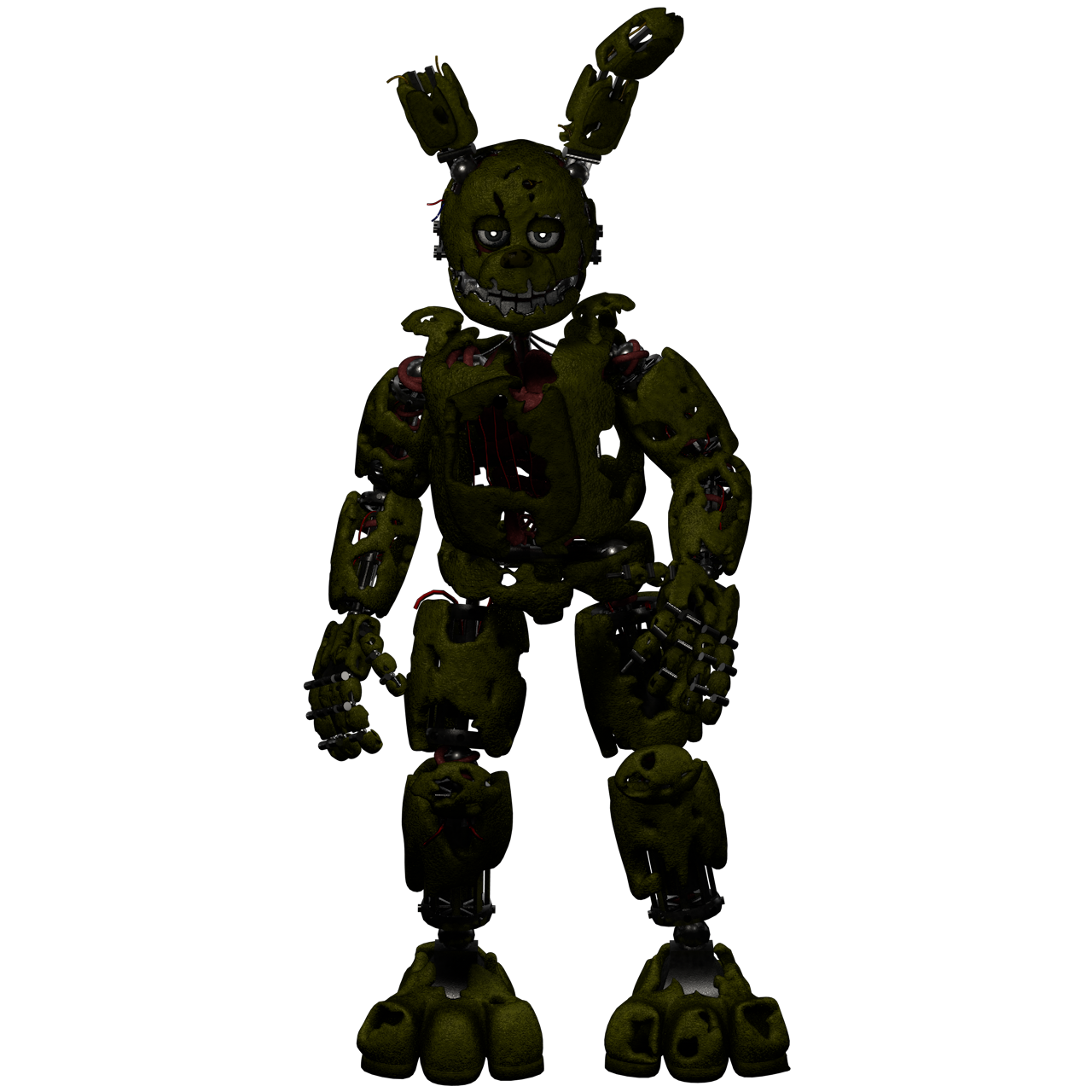 Springtrap Design Fnaf (C4D/FNaF) Stylized Springtrap render by Burgerman1983 on DeviantArt