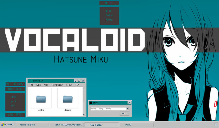 hatsune miku by chikydamzz on DeviantArt