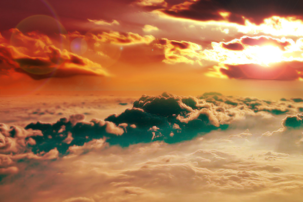 Pre-Made Stock Background- Clouds