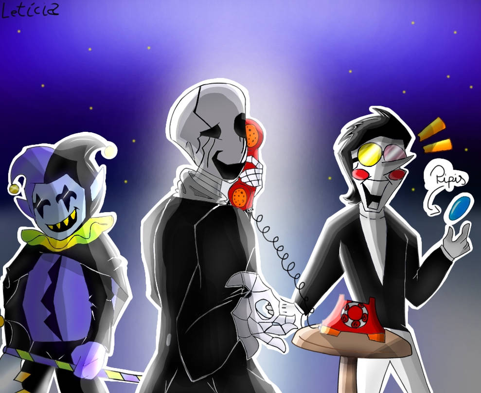 Delta Rune Trio Deltarune mystery trio by LeleMlima on DeviantArt
