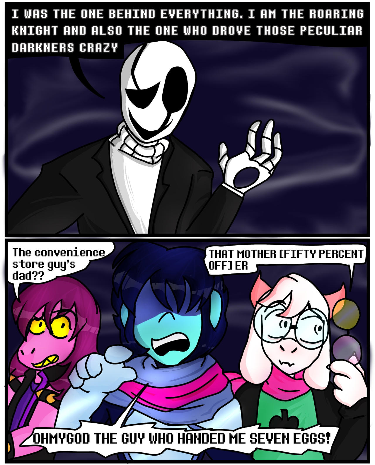 Gaster Rolimons Every theory about Gaster is correct by LeleMlima on DeviantArt