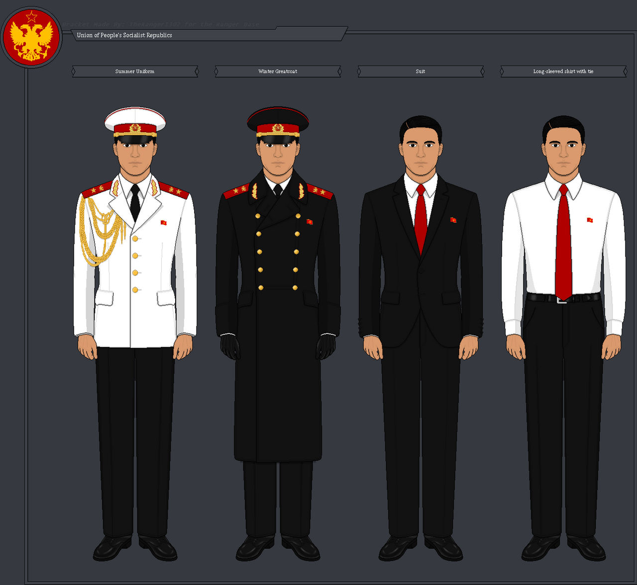 The Leader's Uniforms by CommissarIvan17 on DeviantArt