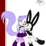 Bunnicula And Melody - Sonic X version