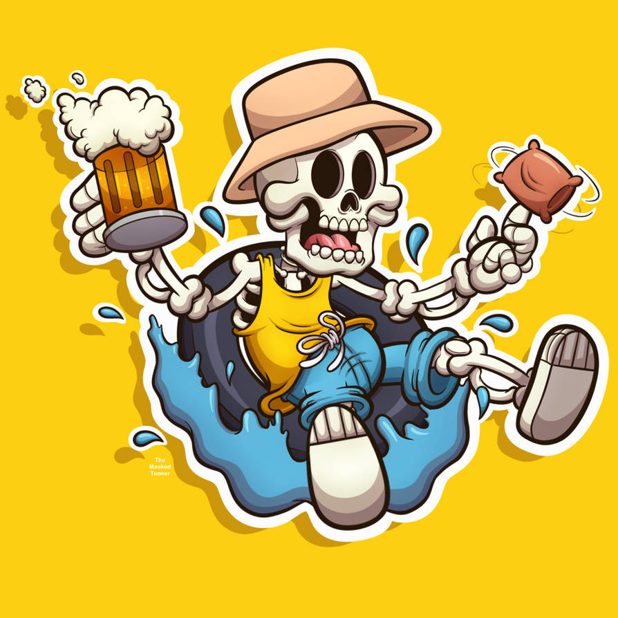 Skeleton Commission by TheMaskedTooner on DeviantArt