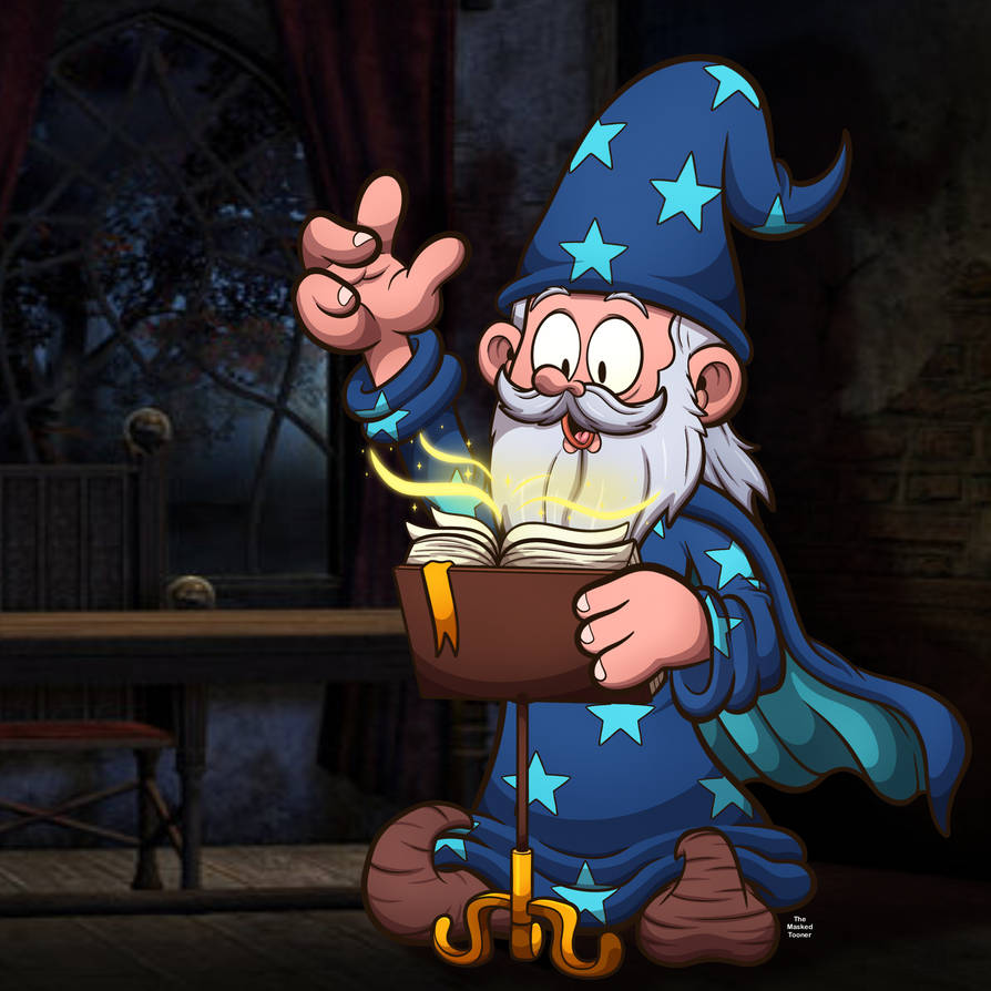 Wizard Casting A Spell by TheMaskedTooner on DeviantArt
