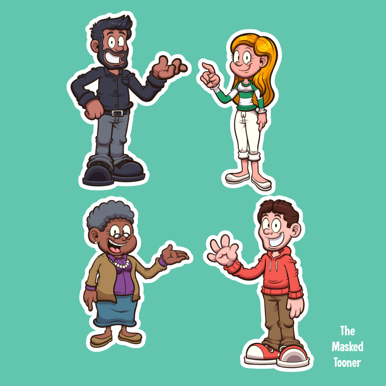 Cartoon People by TheMaskedTooner on DeviantArt