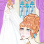 retro romance manga girl