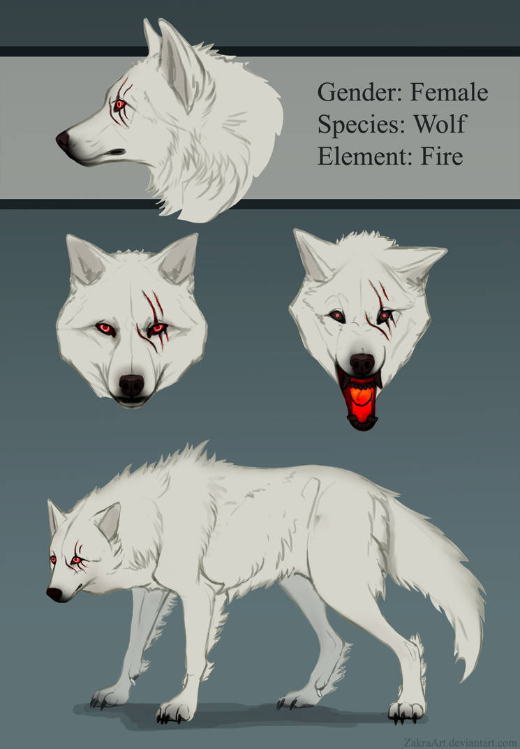 Fursona - Ref sheet by ZakraArt on DeviantArt