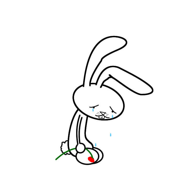 Deviantart Sad Rabbids Edward, the sad bunny by fienicks on DeviantArt