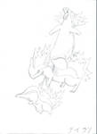 Cyndaquil and evolutions by Dylan120