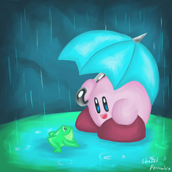 Kirby's Rainy Day friend