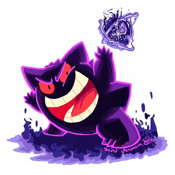 Gengar Sticker