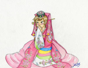 fem!Korea wedding dress