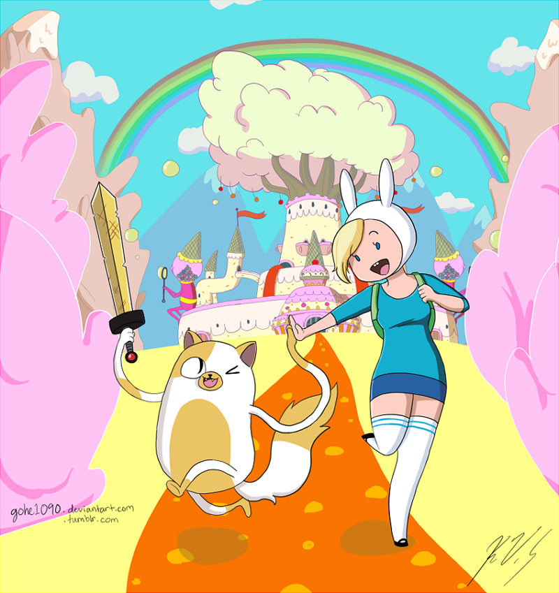 Adventures of Fionna and Cake by miho-nyc on DeviantArt