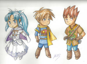 Golden Sun: Mia, Issac, Garet