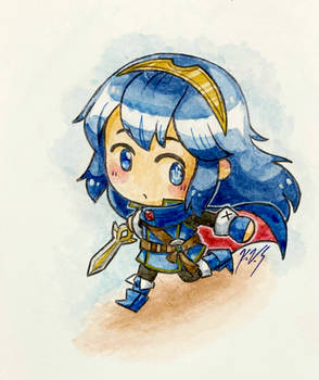 Chibi Lucina Watercolor