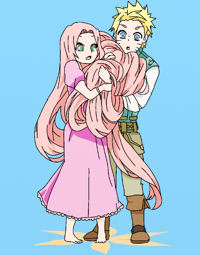 NaruSaku Tangled