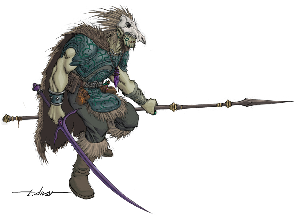 Half-Orc Druid