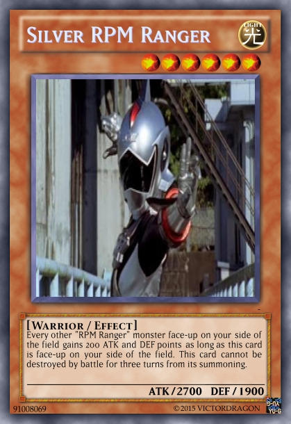Silver RPM Ranger Card by Saiol1000 on DeviantArt