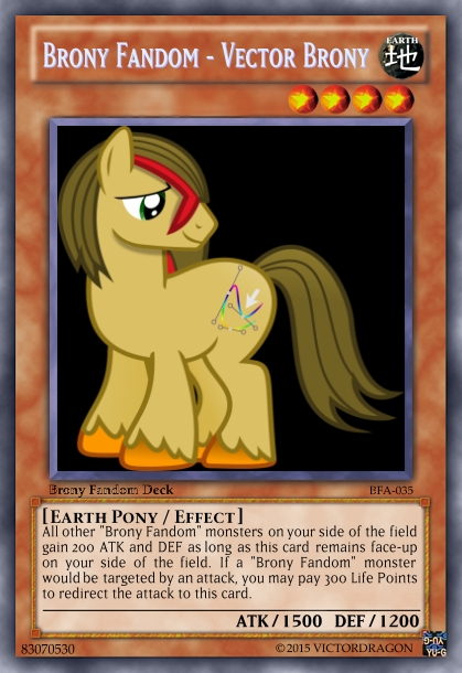 Brony Fandom - Vector Brony Card by Saiol1000 on DeviantArt