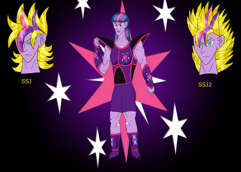 MLP Xeno - Twilight Sparkle, The Saiyan Warrior