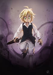 .: Meliodas sketch :.