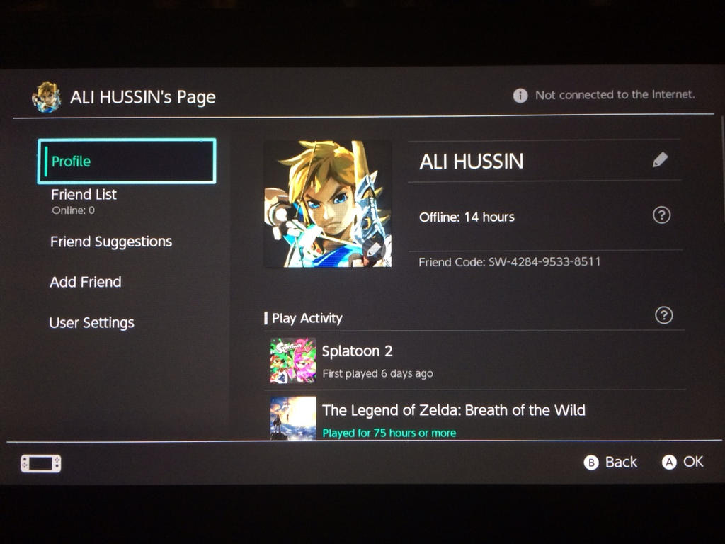 My Nintendo Switch of Friend Code. by MegaAli on DeviantArt