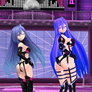 MMD: Iris Heart and her ACEx self do a Sexy Pose