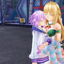 MMD: Vert carrys Sleeping Neptune