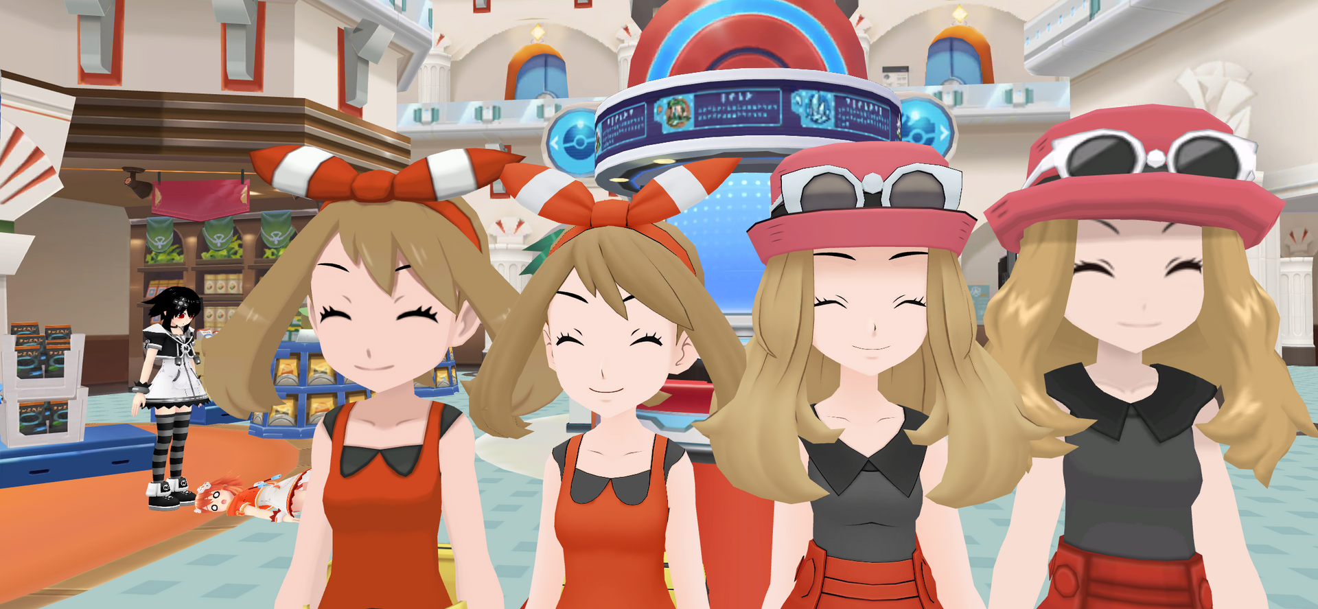 May Mmd MMD: The cute Smile of May and Serena by MegaAli on DeviantArt