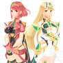 MMD: Pyra and Mythra