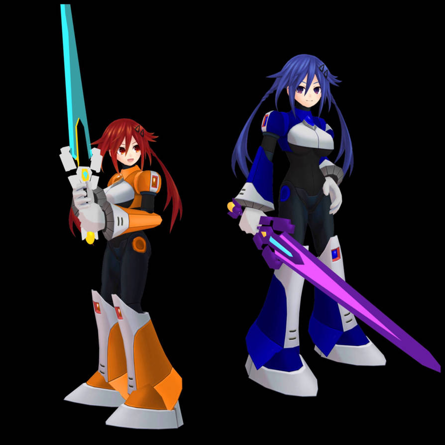 MMD Uzume And Kurome Reploid With L And C Sword By MegaAli On DeviantArt mmd-uzume-and-kurome-reploid-with-l-and-c-sword-by-megaali-on-deviantart