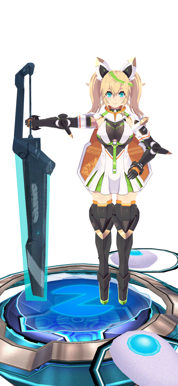 MMD: Jeanne of PSO2(Phantasy Star Online 2 es) by MegaAli on DeviantArt
