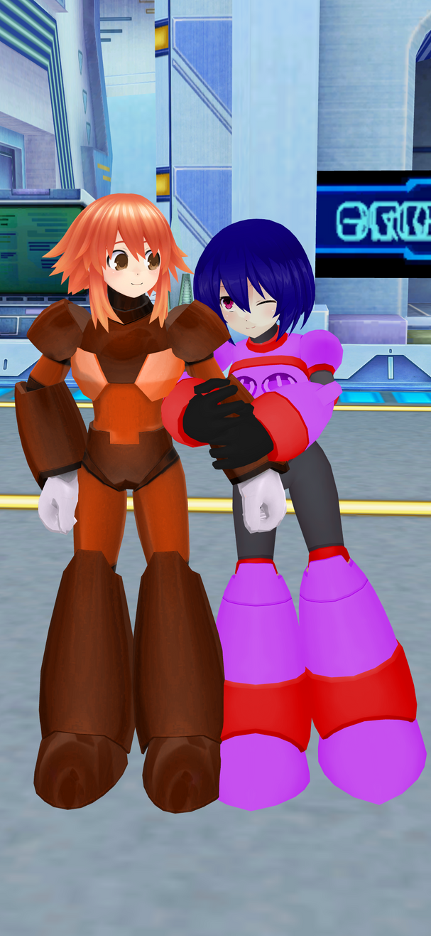 MMD: Madison(Reploid) and Akira(Reploid) by MegaAli on DeviantArt