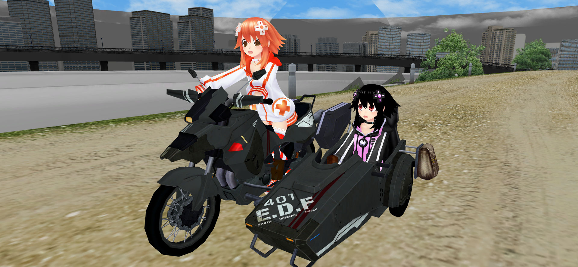 MMD: Be careful of driving the bike, Madison by MegaAli on DeviantArt