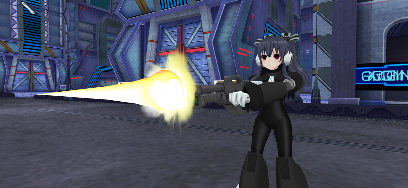 MMD: Uni Reploid(SvS) with Machine gun by MegaAli on DeviantArt